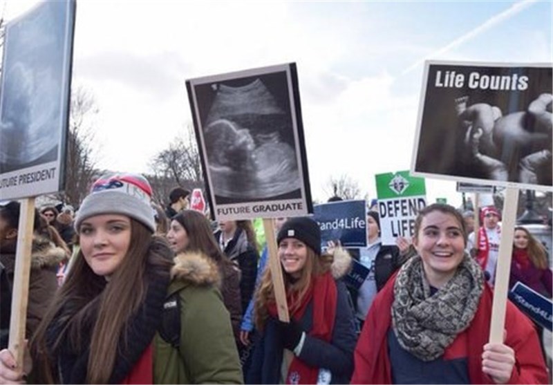 تصاویر تظاهرات ضد سقط جنین در آمریکاl◉l- اخبار رسانه ها تسنیم | Tasnim