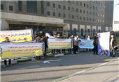 تجمع اعتراضی نسبت به توقف استخدام شرکت ملی پالایش‌وپخش