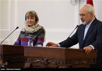 دیدار و نشست خبری وزرای امور خارجه ایران و کرواسی
