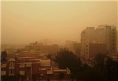 گرد و غبار در اهواز به 66 برابر حد مجاز رسید