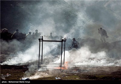 Basij Forces Hold Drills in Northern Iran