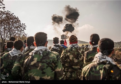 Basij Forces Hold Drills in Northern Iran