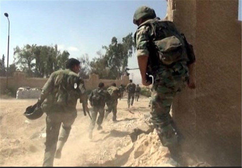 الجیش السوری یحبط هجوما إرهابیا على نقاط عسکریة فی منطقة جبل الأربعین بریف إدلب