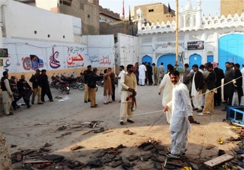حمله به حسینیه شیعیان در ایالت سند پاکستان به روایت تصویر