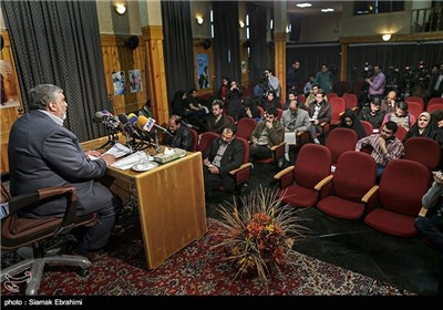 نشست خبری محسن صباغ رئیس کمیته مراسم دهه فجر انقلاب اسلامی