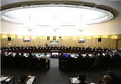 جلسه تاجگردون با لاریجانی درباره لایحه بودجه 96/ مجلس در بررسی برنامه ششم دو شیفته می شود