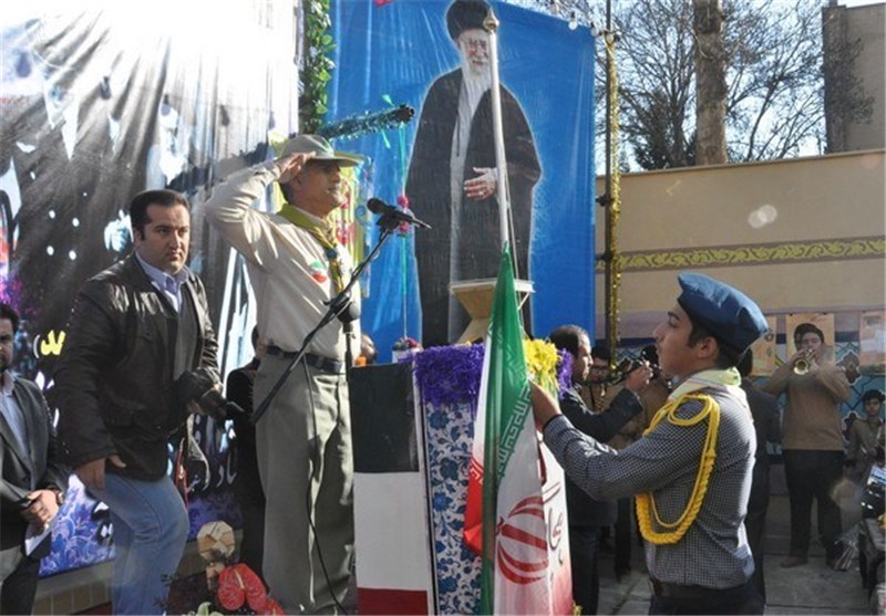 زنگ انقلاب در مدارس استان کرمانشاه به صدا درآمد