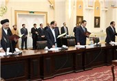 مراسم تحلیف 8 وزیر کابینه حکومت وحدت ملی افغانستان به روایت تصویر