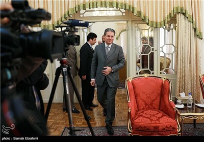رضا خاقان تکین سفیر ترکیه در ایران