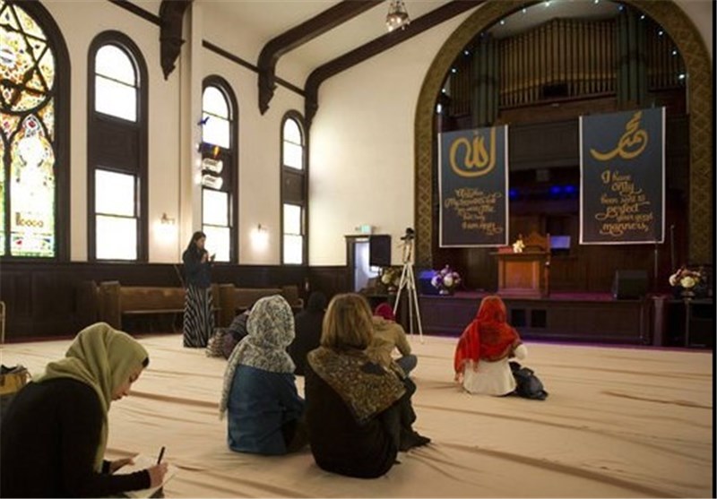 تصاویر مسجد ویژه زنان در آمریکاl◉l