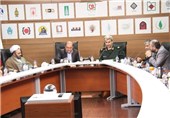بازدید فرمانده دانشگاه دافوس سپاه پاسداران از موزه دفاع مقدس
