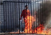 داعش خلبان اردنی را زنده زنده سوزاند+ تصاویر