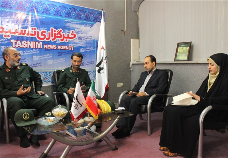 فرمانده سپاه انصارالحسین(ع) از دفتر تسنیم استان همدان بازدید کرد