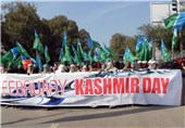 راهپیمایی «روز همبستگی با کشمیر» در پاکستان به روایت تصویر