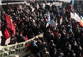 تظاهرات صدها نفر در مونیخ علیه جنگ طلبی‌های ناتو