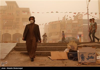 Heavy Dust Pollution in Iran’s Southwestern City of Ahvaz