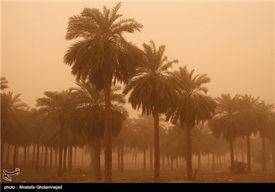 Heavy Dust Pollution in Iran’s Southwestern City of Ahvaz