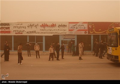 Heavy Dust Pollution in Iran’s Southwestern City of Ahvaz