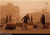 Photos: Heavy Dust Pollution in Iran’s Southwestern City of Ahvaz