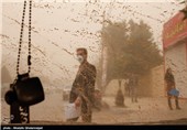 Photos: Heavy Dust Pollution in Iran’s Southwestern City of Ahvaz
