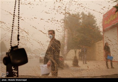 Heavy Dust Pollution in Iran’s Southwestern City of Ahvaz