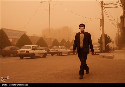 Heavy Dust Pollution in Iran’s Southwestern City of Ahvaz