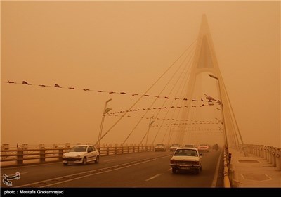 Heavy Dust Pollution in Iran’s Southwestern City of Ahvaz