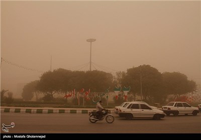 Heavy Dust Pollution in Iran’s Southwestern City of Ahvaz