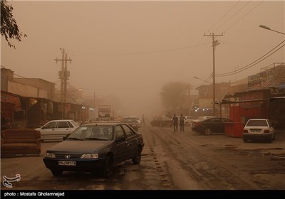 Heavy Dust Pollution in Iran’s Southwestern City of Ahvaz