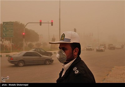 Heavy Dust Pollution in Iran’s Southwestern City of Ahvaz