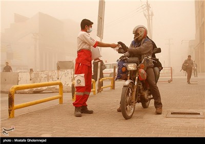 Heavy Dust Pollution in Iran’s Southwestern City of Ahvaz