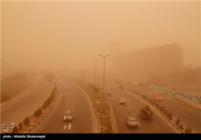 Heavy Dust Pollution in Iran’s Southwestern City of Ahvaz