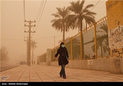 Heavy Dust Pollution in Iran’s Southwestern City of Ahvaz