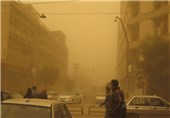 گرد وخاک؛ بحران این روزهای هوای خوزستان+ تصاویر