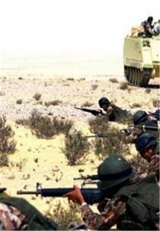 استقرار گسترده نیروهای زرهی و پیاده نظام اردن در مرز با عراق