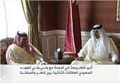 دیدار جانشین ولیعهد عربستان با امیر قطر در دوحه
