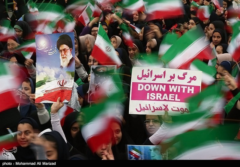 Photos: People In Tehran Stage Rallies On Revolution Anniversary ...