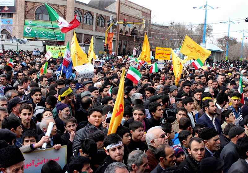 پیام مردم ایران در راهپیمایی 22 بهمن ماه مقاومت در برابر دشمنان بود