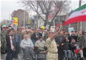 راهپیمایی 22 بهمن مردم استان مازندران آغاز شد