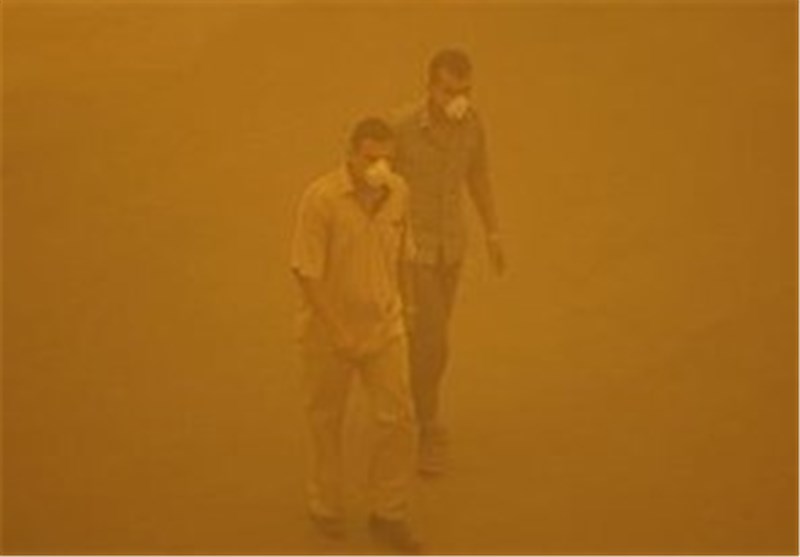 خوزستان میزبان ریزگردها / میزان ریز گردهای موجود در هوای اندیمشک به 6 برابر حد مجاز رسید