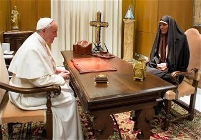 Iranian VP Meets Pope in Vatican