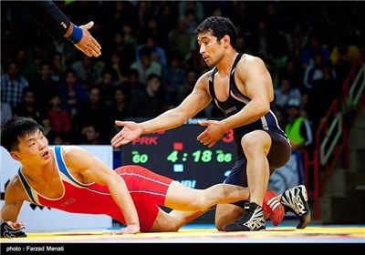 Takhti Wrestling Cup Starts in Iran's Western City of Kermanshah