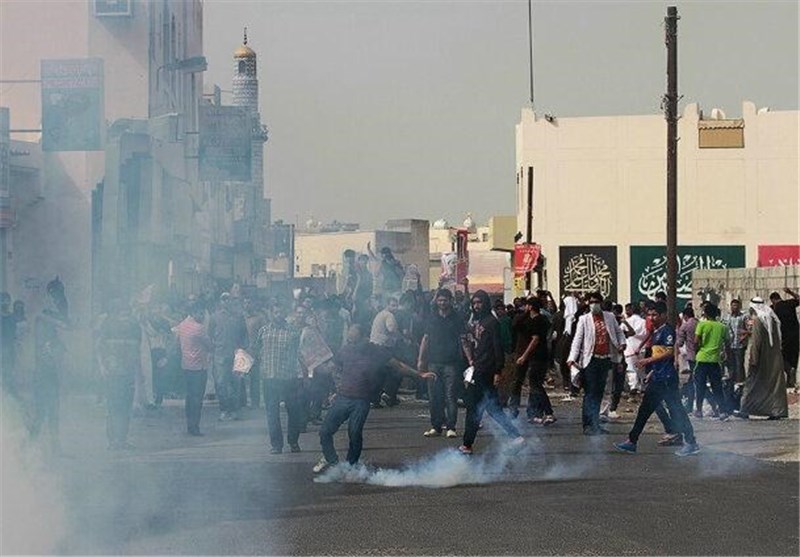 سرکوب راهپیمایی سراسری در بحرین در آستانه چهارمین سالروز انقلاب+ تصاویر