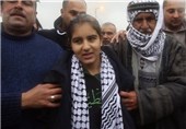 کوچکترین زندانی فلسطینی آزاد شد