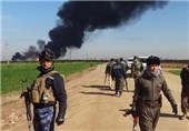 بالگردهای عراقی تجهزات نظامی داعش در شرق صلاح الدین را منهدم کردند
