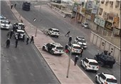 گاز اشک‌آور، پاسخ رژیم آل‌خلیفه به تظاهرات چهارمین سالگرد انقلاب بحرین