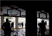 تصاویر حمله به مسجد شیعیان در پاکستان