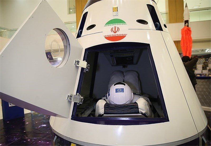 Iran Unveils Mock-Up of Manned Spacecraft