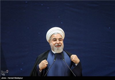 Iran’s President Hassan Rouhani Visits Exhibition of Space Industry