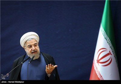 Iran’s President Hassan Rouhani Visits Exhibition of Space Industry